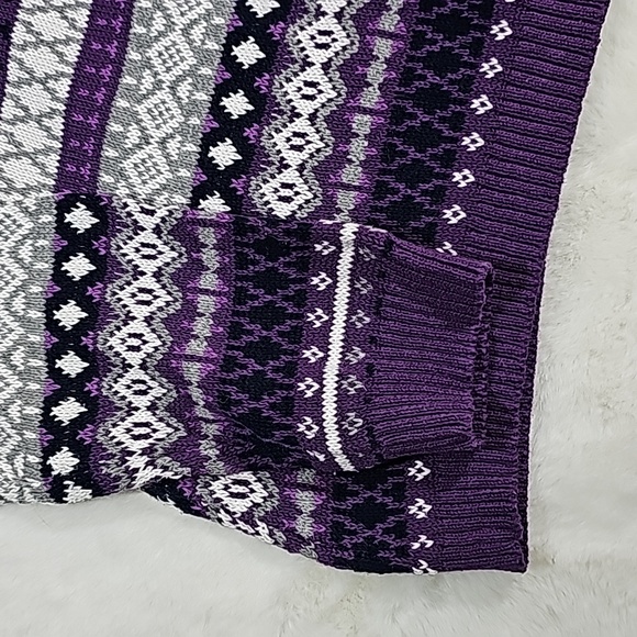 Women's Croft & Barrow The Classic V- Neck Sweater Size XL - Picture 3 of 5